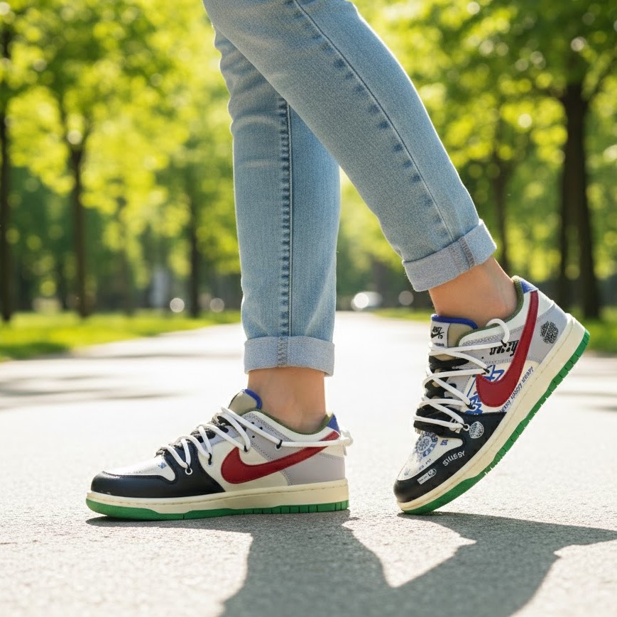 خرید آنلاین کتونی زنانه سناتور مدل جردن دانک کد 293